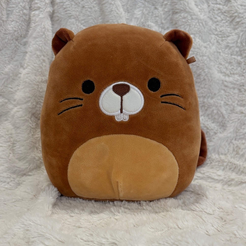 7” Beaver Squishmallow Plush | New Condition | Smoke- & Pet-Free